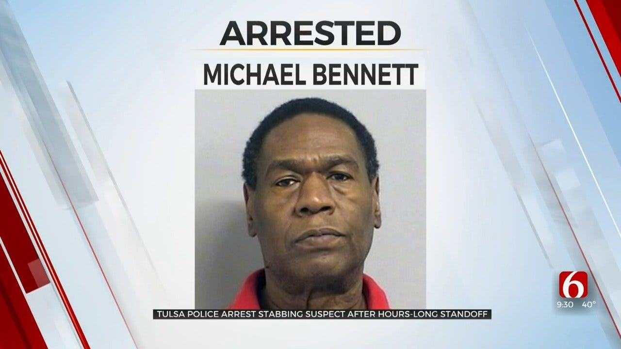 Tulsa Police Man Arrested After Stabbing, Standoff