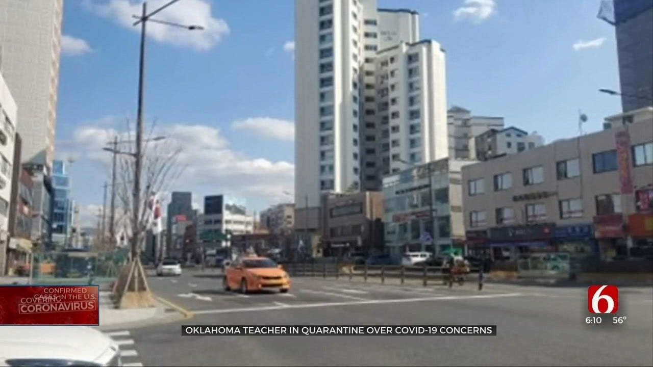 Oklahoma Woman Quarantines Herself After Traveling Back From South Korea Amid Coronavirus Outbreak
