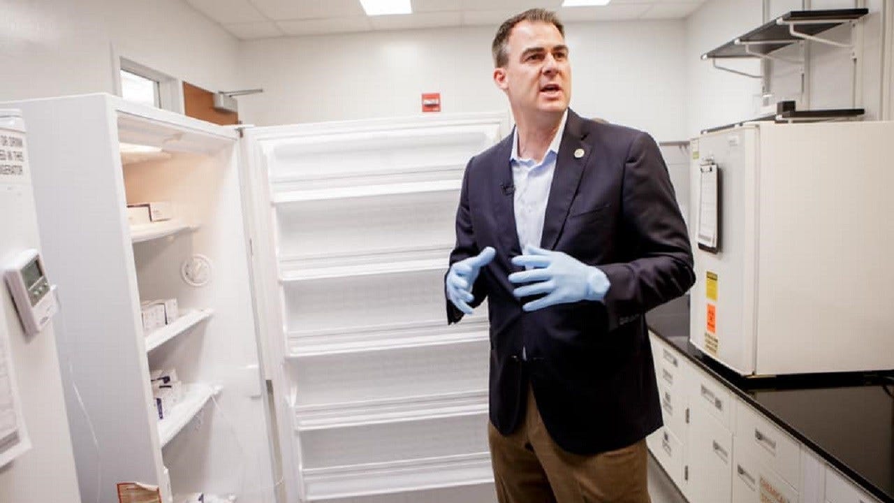 Gov. Stitt Issues Executive Order Requiring Travelers From 6 States To