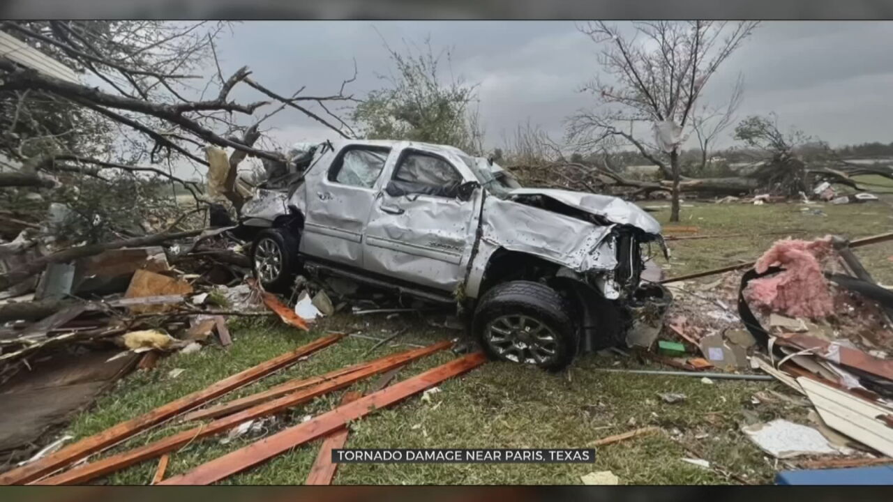 Significant Tornado Damage Reported In Idabel, Okla.