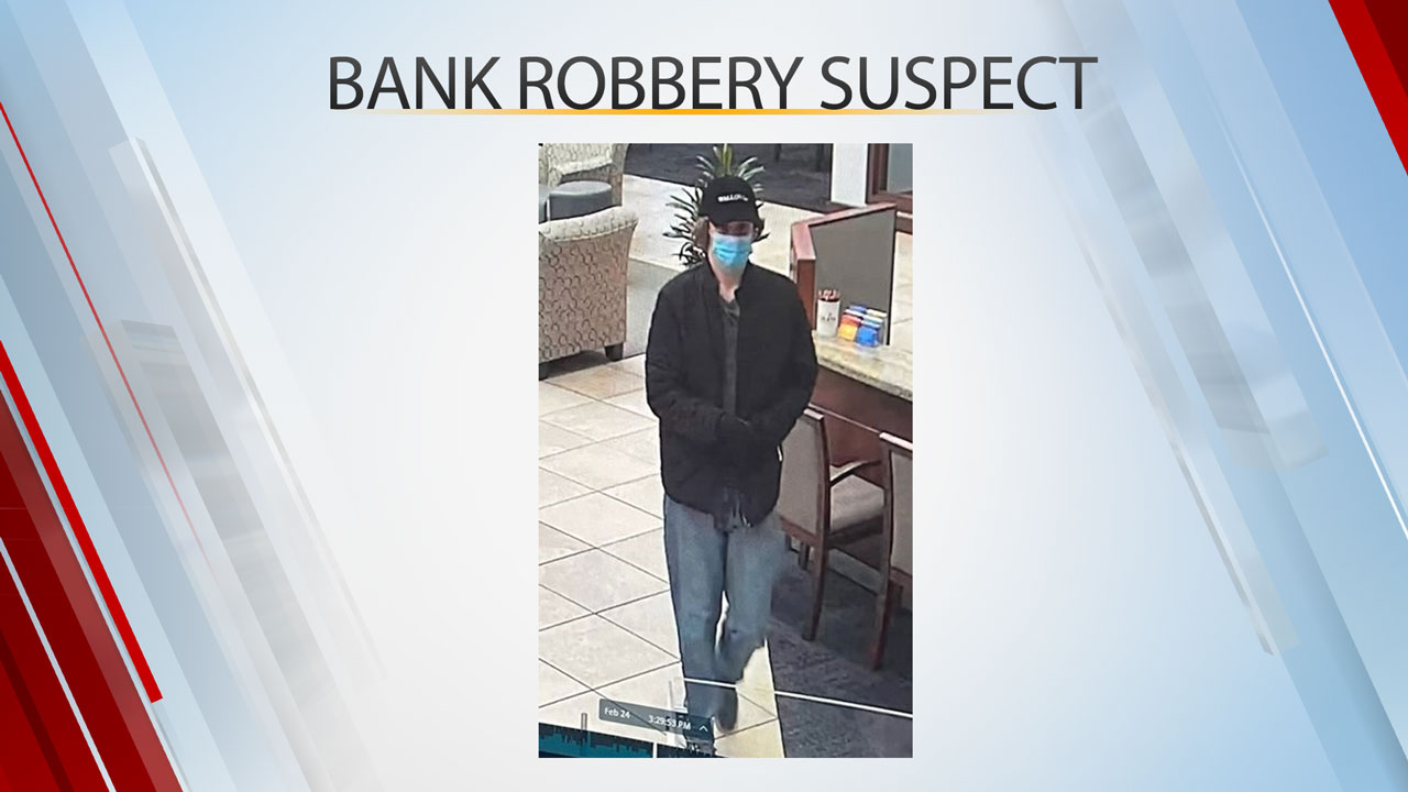 Bartlesville Police Search For Bank Robbery Suspect