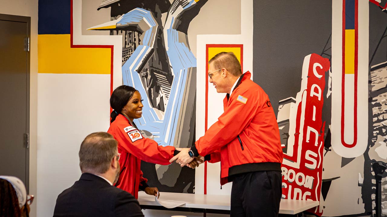 Tulsa's McLain High School Welcomed Back BOK Financial Employees