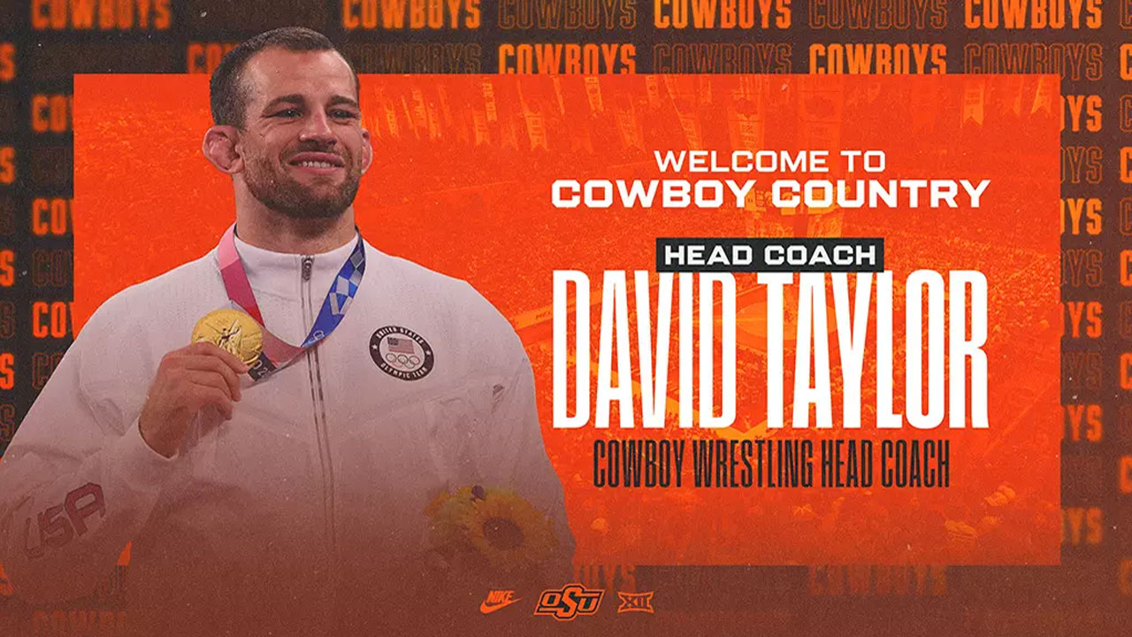 Oklahoma State Names David Taylor, Olympic Gold Medalist, As Wrestling