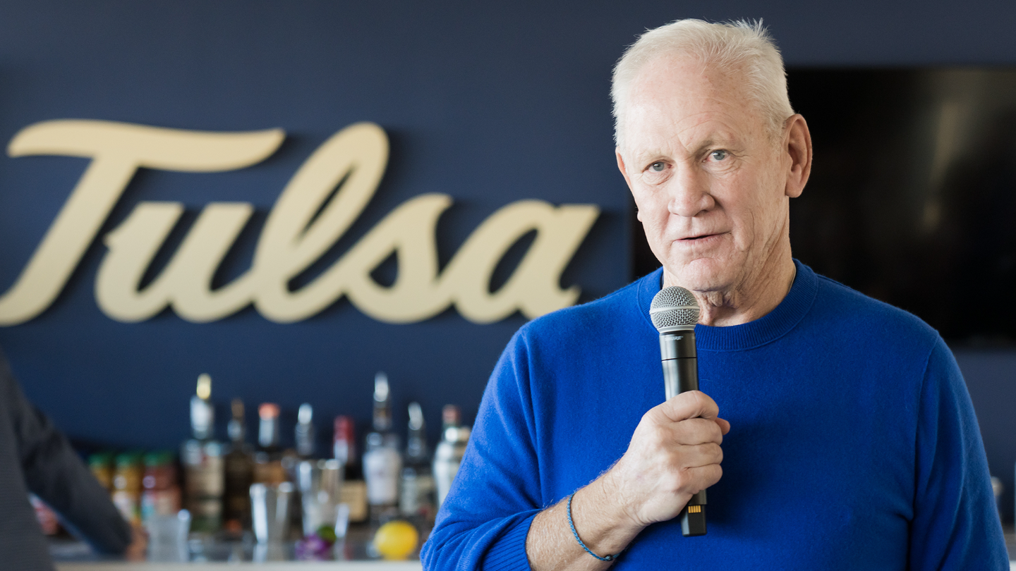 TU Interim President Rick Dickson