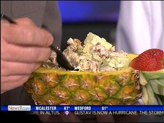 Fruited Curry Chicken Salad