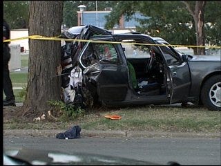 High-speed chase ends in four-vehicle crash