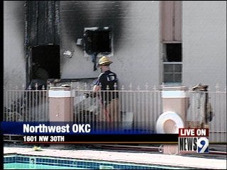 8-year-old sparks apartment fire, officials say