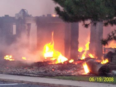 Altus church burns to ground