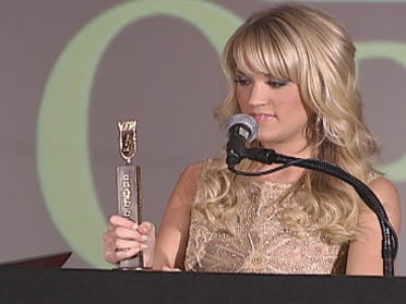 Carrie Underwood inducted into Grand Ole Opry