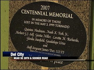 3×3EYES Memorial Del City to dedicate tornado victim memorial