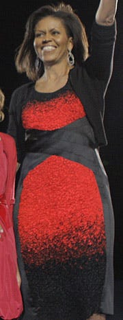 Michelle Obama’s dress drama