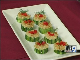Crab Stuffed Zucchini Cups