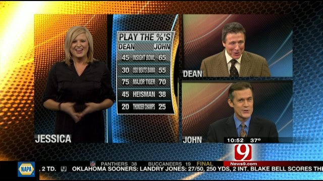 Play the Percentages: Dec 4, 2011