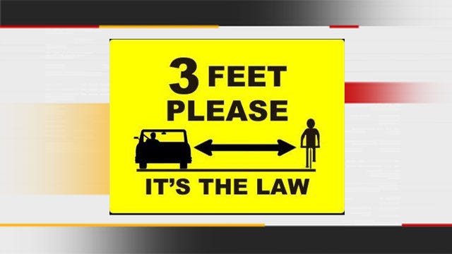 Edmond Drivers Must Give 3 Feet To Cyclists Or Face Hefty Fine