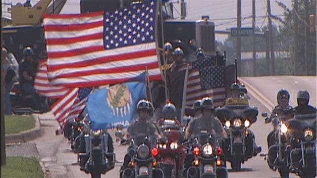 Oklahoma City Bikers Celebrate True Meaning Of Memorial Day