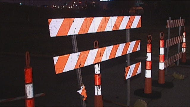 Weekend Rain Shuts Down I-44 Ramps In Oklahoma City