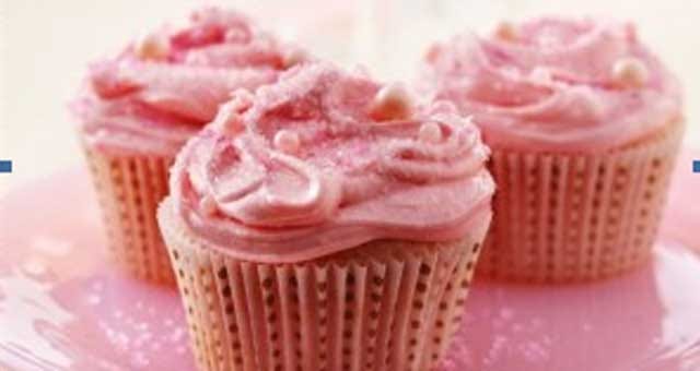Pink Champagne Cupcakes