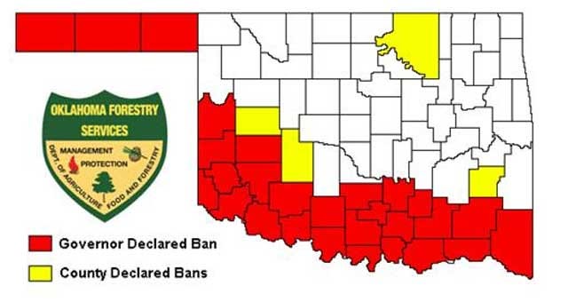 Grady County Commissioners Issue 30-Day Burn Ban