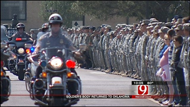 Seminole Soldier's Body Returns Home