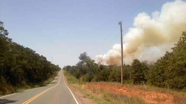 Numerous Homes Destroyed As Grass - Numerous Homes Destroyed As Grass Fires Erupt In Parts Of Oklahoma.1344023767000 0 