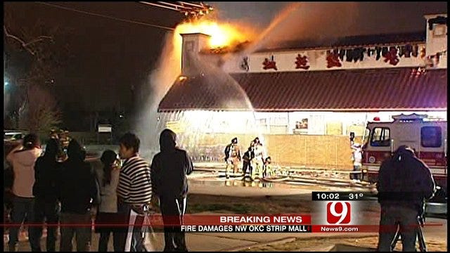 Asian District Fire Damages OKC Grocery Store