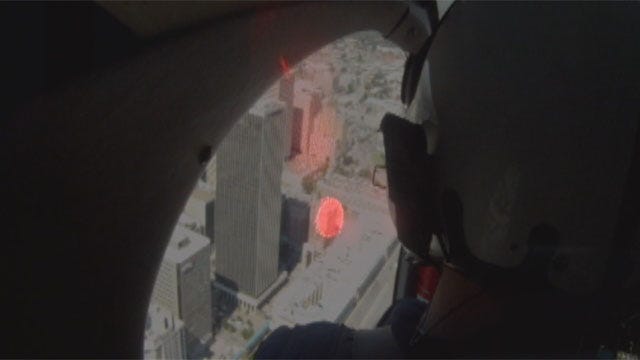 Federal Charges Filed Against Man Accused Of Pointing Laser At OKC Police Helicopter