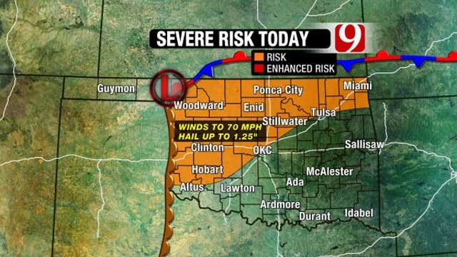 Severe Storm Risk Today 9.25.12