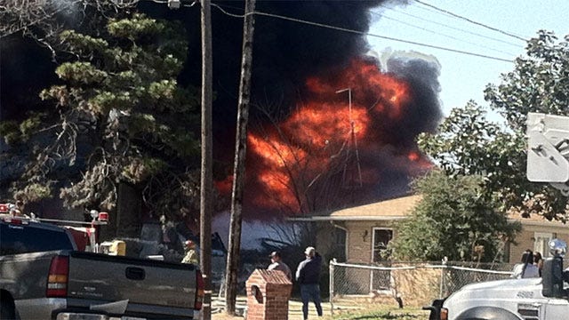 Flames Destroy Church In Duncan