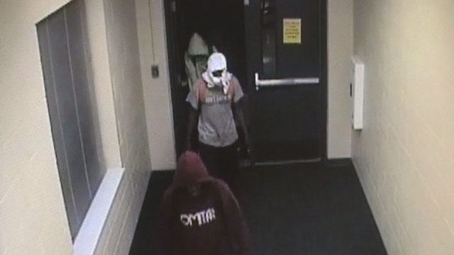 Surveillance Footage Shows OKC Elementary School Vandals