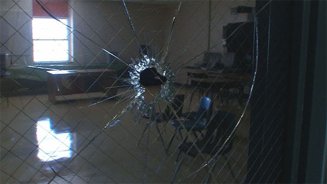 Surveillance Footage Shows OKC Elementary School Vandals