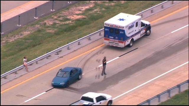 One Arrested After Wrong-Way Crash On The Kilpatrick In W OKC