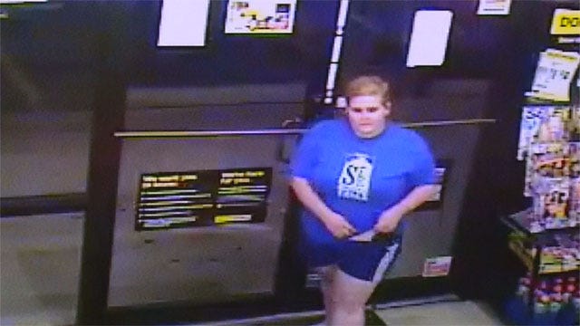 Woman Caught On Camera Robbing OKC Dollar General Store