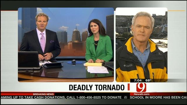 CBS News' Scott Pelley Speaks To News 9 About Moore Tornado