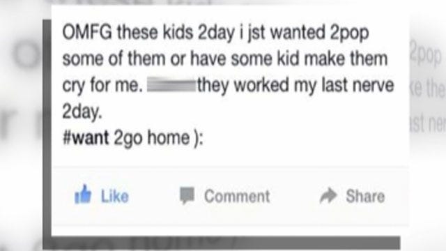 Concho Teacher's Aide Fired Over Facebook Post