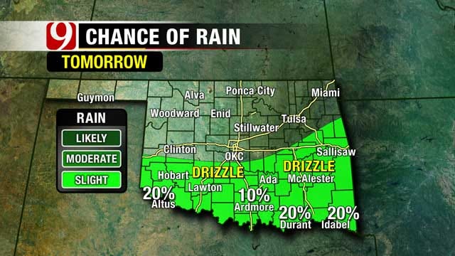 Gloomy Conditions To Stick Around For Oklahoma