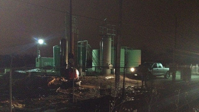 Oil Spill Shuts Down Portland Ave. In SW OKC