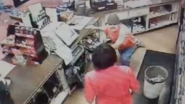 Police: Man Caught On Camera Robbing OKC Convenience Store