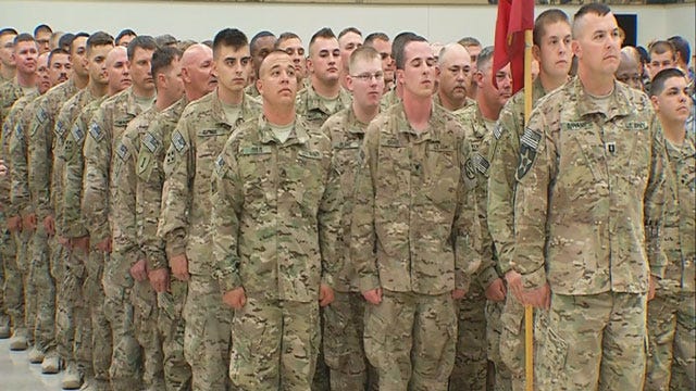 About 80 Soldiers Return To Oklahoma From Afghanistan
