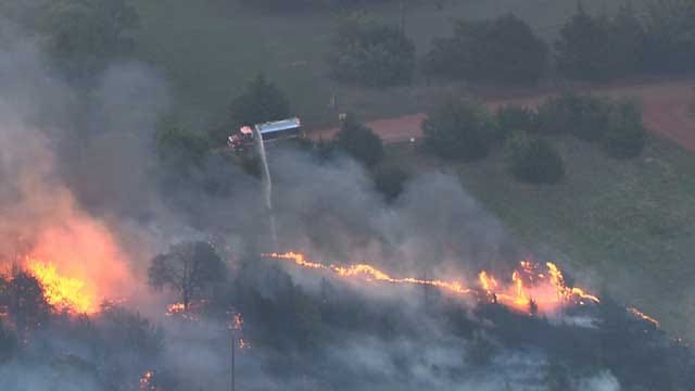 Logan County Wildfire Forces Residents From Homes