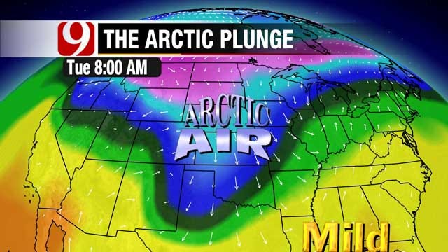Lovely Weekend In Oklahoma; Arctic Front Moving In Monday Night