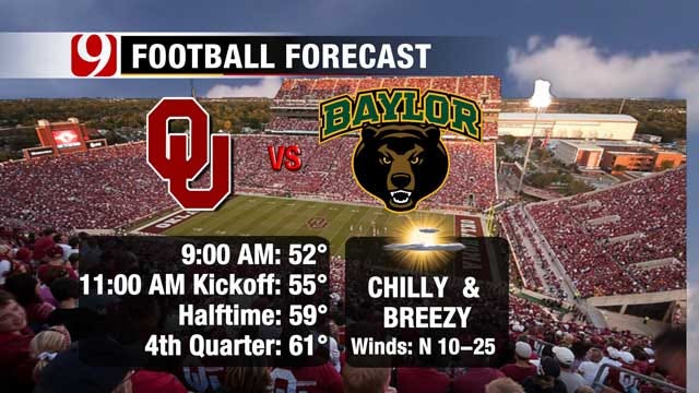Lovely Weekend In Oklahoma; Arctic Front Moving In Monday Night