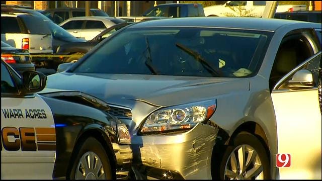 Authorities Investigate Officer-Involved Crash, Shooting In NW OKC