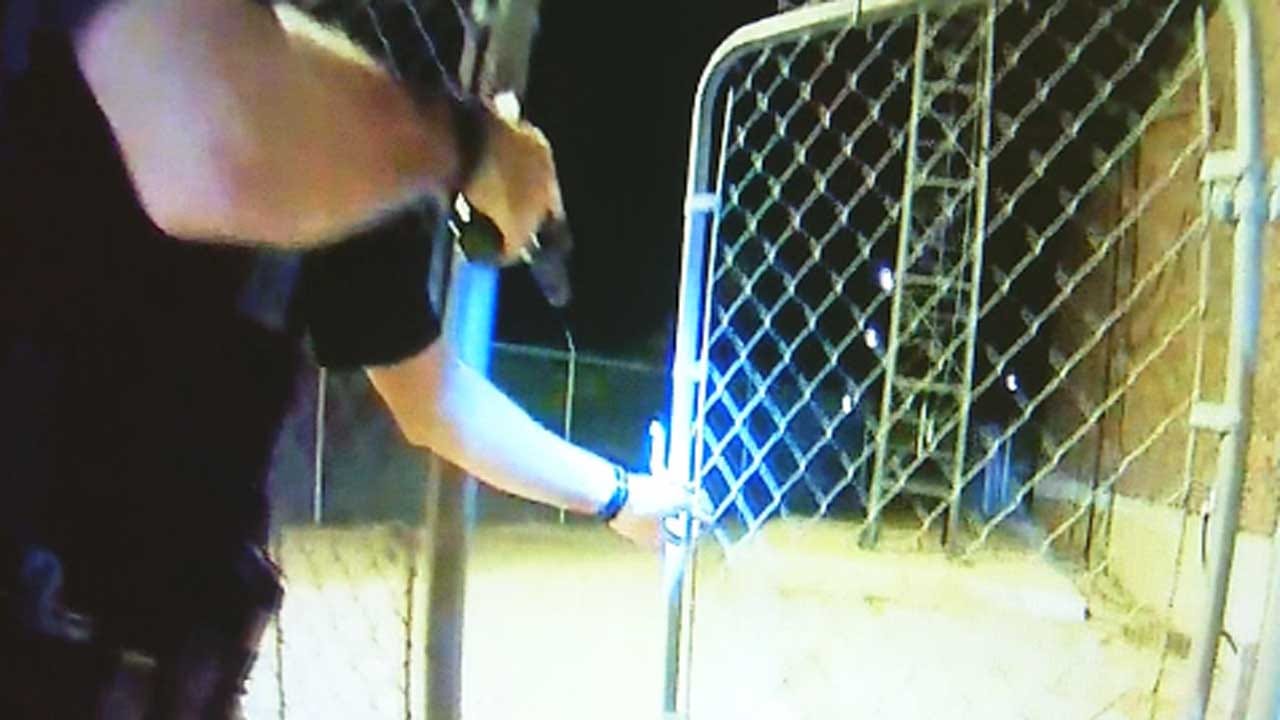 Chickasha Police Arrests Of Two Suspected Copper Thieves Caught On Body Cam