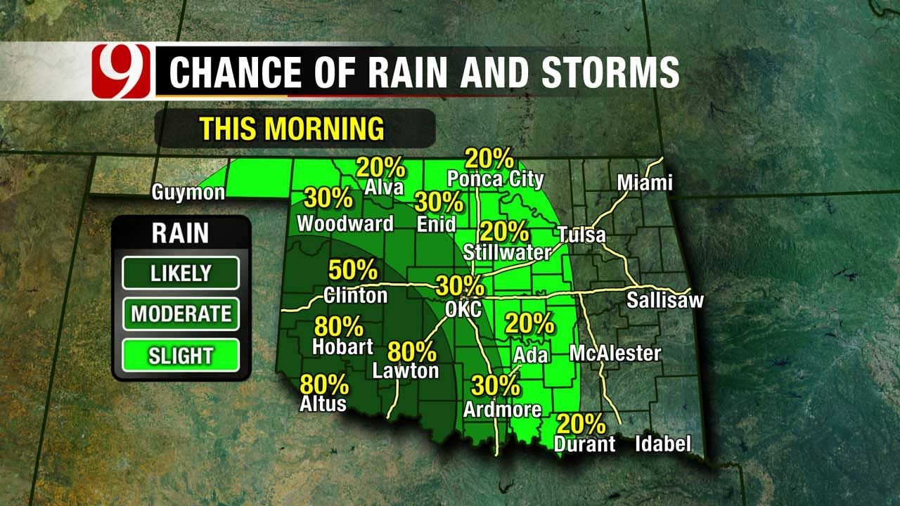Nice, NotSoHot Monday Across Oklahoma