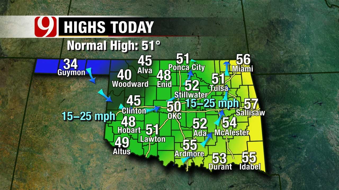 Colder Weather Coming To Oklahoma This Week