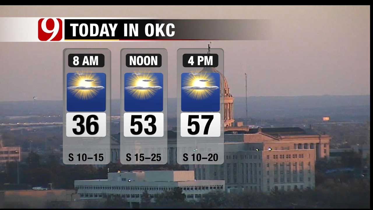 Mild Weather Pattern To Last All Weekend For Oklahoma