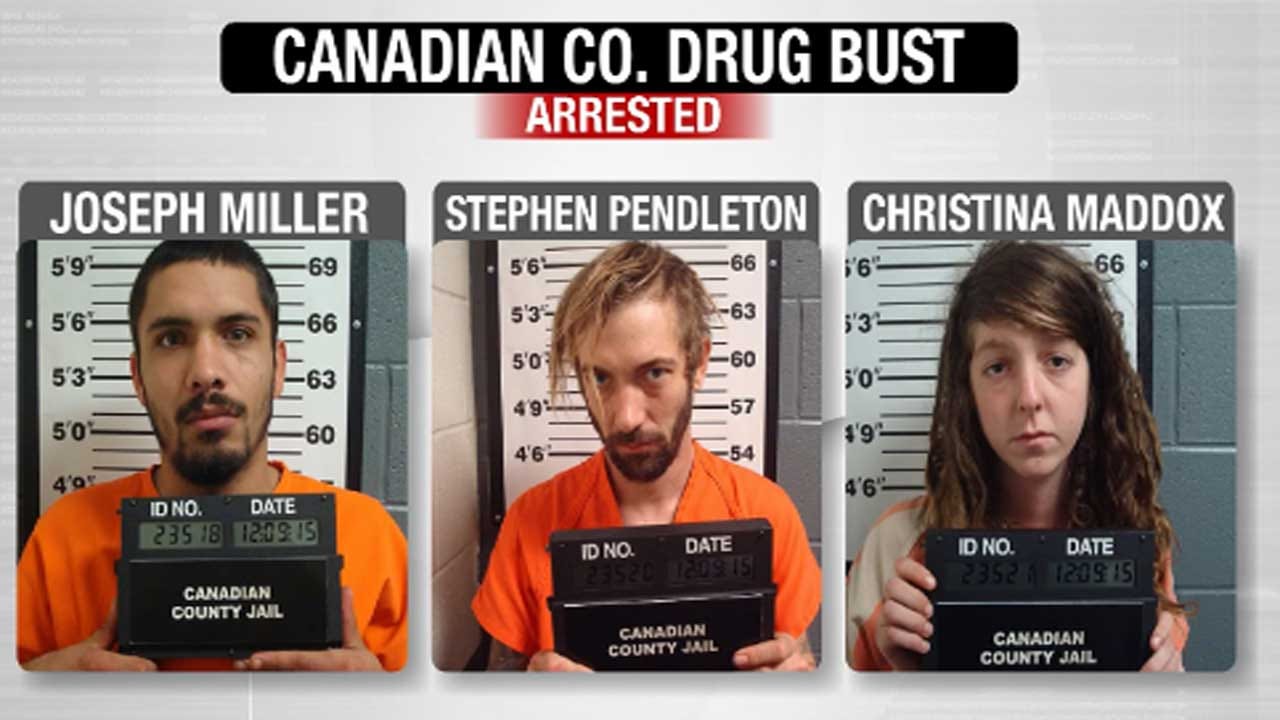 Canadian County Sheriff's Office Makes 'Shatter' Arrests