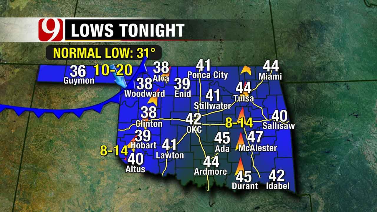 More Unseasonably Warm Weather To Close Out The Week In OK