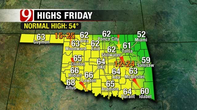 Cool Weather Returns To Oklahoma