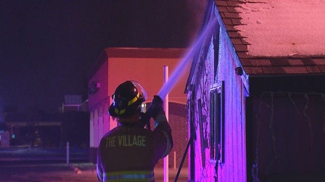 Snow Cone Stand Damaged In Fire In The Village